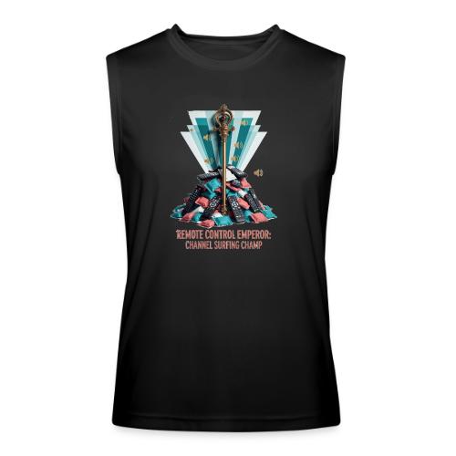 Remote Control Emperor T Shirt - Men’s Performance Sleeveless Shirt