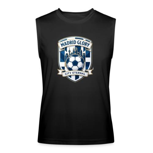 Madrid Skyline Glory T Shirt, Madrid Fan Gift - Men’s Performance Sleeveless Shirt