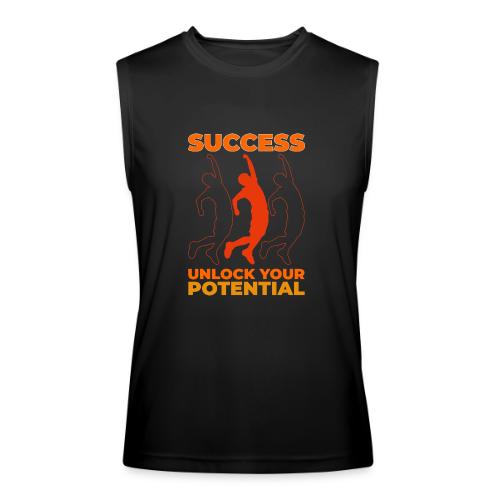 Unlock Success - Men’s Performance Sleeveless Shirt
