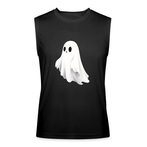 Cute Ghost Cartoon Design - Men’s Performance Sleeveless Shirt