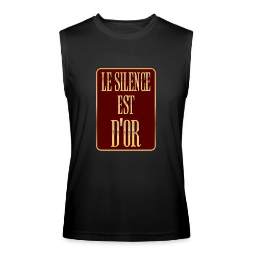 Silence is golden - Men’s Performance Sleeveless Shirt