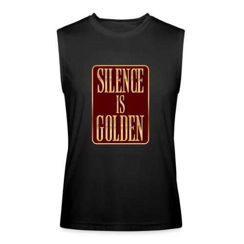 Silence Is Golden - Men’s Performance Sleeveless Shirt