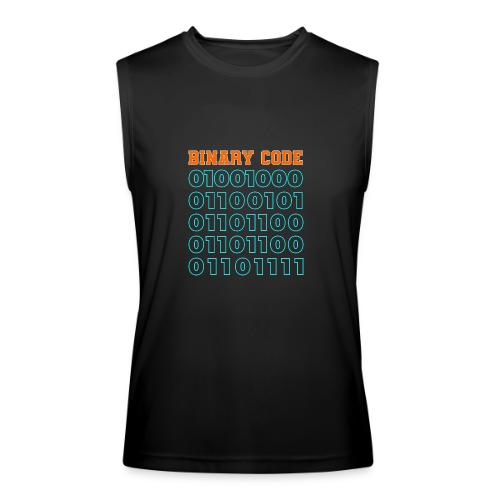 Say Hello in Binary code - Men’s Performance Sleeveless Shirt