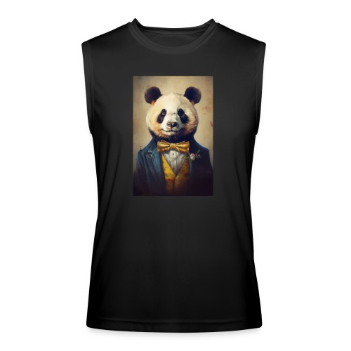 Mr Dapper Panda Bear - Men’s Performance Sleeveless Shirt