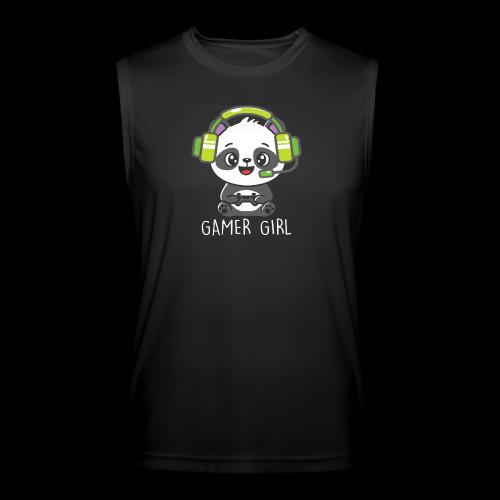 Cute Panda Gamer Girl - Men’s Performance Sleeveless Shirt