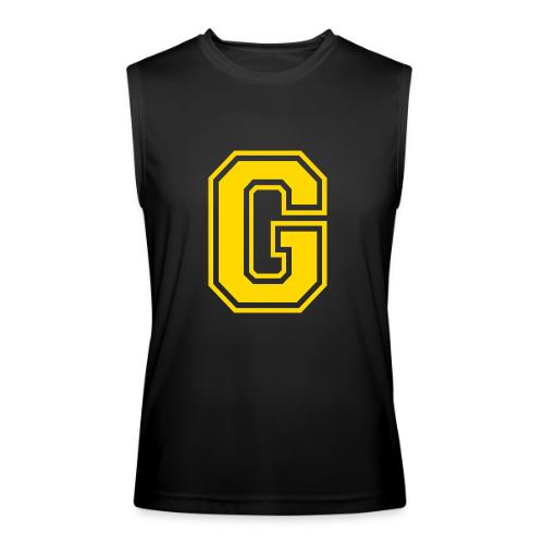Letter G – Capital Athletic Alphabet Monogram - Men’s Performance Sleeveless Shirt