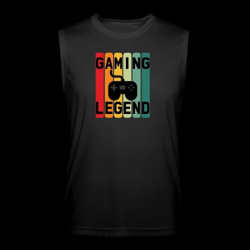 Gaming Legend Retro Bars - Men’s Performance Sleeveless Shirt