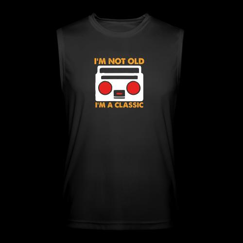 I'm Not Old, I'm a Classic (Boombox) - Men’s Performance Sleeveless Shirt