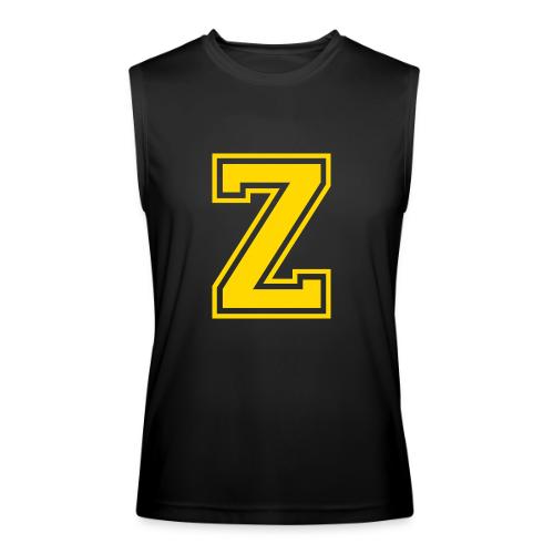 Letter Z – Capital Athletic Alphabet Monogram - Men’s Performance Sleeveless Shirt