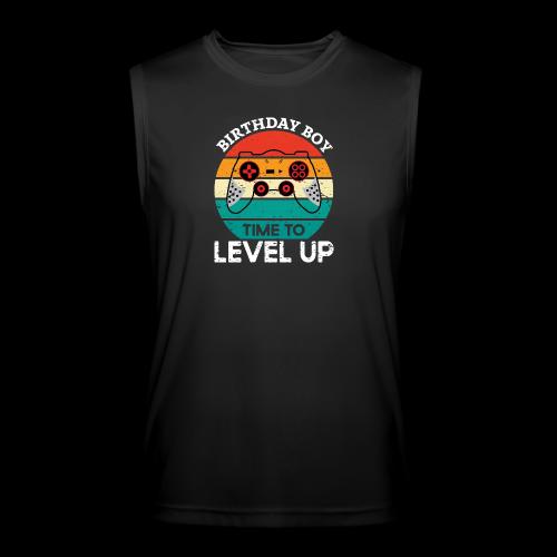 Birthday Boy: Time to Level Up! - Men’s Performance Sleeveless Shirt