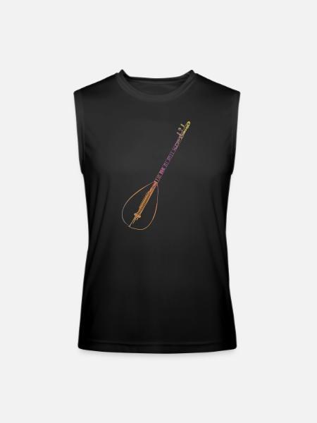 Turkish Music - Men’s Performance Sleeveless Shirt - black