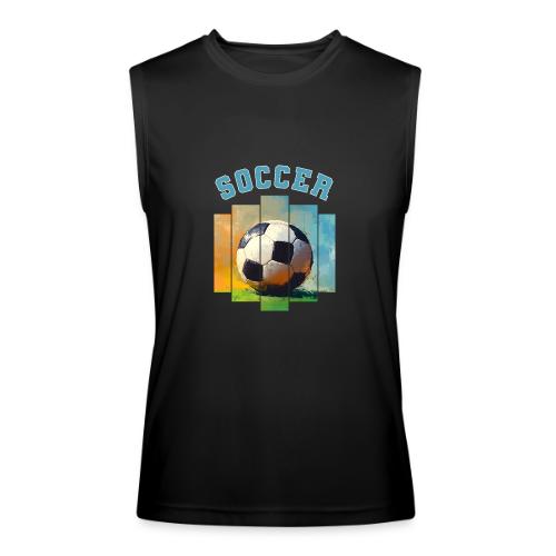 Soccer Ball Vibes - Men’s Performance Sleeveless Shirt