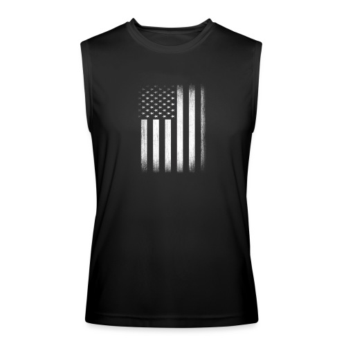 US Flag Distressed - Men’s Performance Sleeveless Shirt