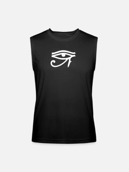 Eye of Horus - Men’s Performance Sleeveless Shirt - black - Front