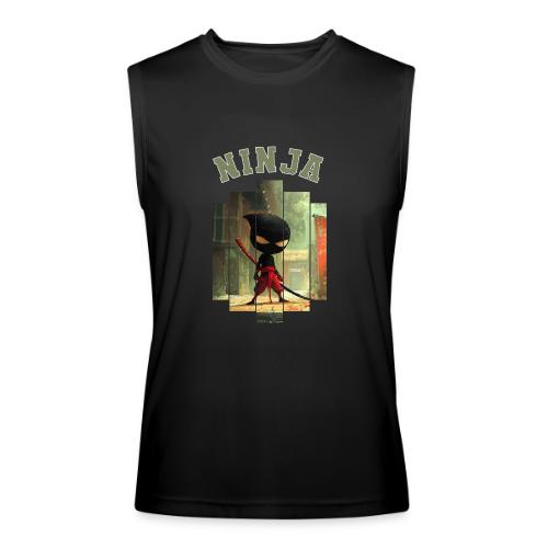 Cute Ninja Attack - Men’s Performance Sleeveless Shirt