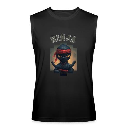 Cartoon Ninja Vibes - Men’s Performance Sleeveless Shirt