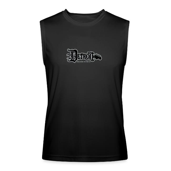 DETROIT GUITAR WTTD BLK SLR REG FONT