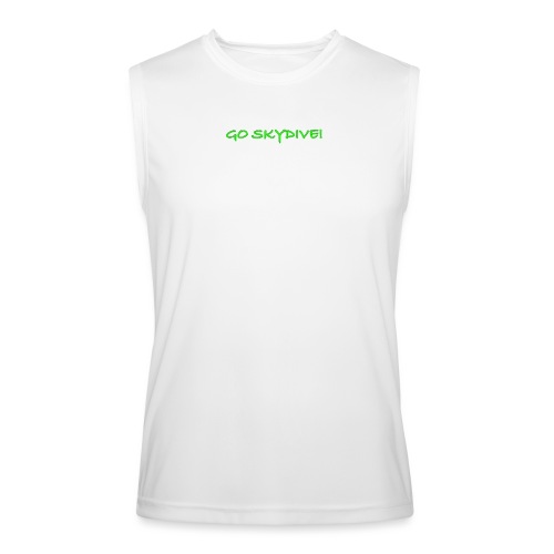 Go Skydive T-shirt/Book Skydive - Men’s Performance Sleeveless Shirt