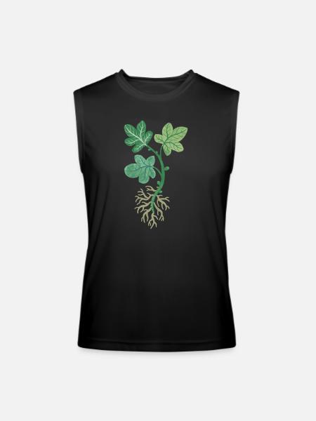 Fig Tree Cutting - Men’s Performance Sleeveless Shirt - black