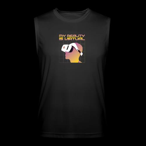 My Reality is Virtual - Men’s Performance Sleeveless Shirt