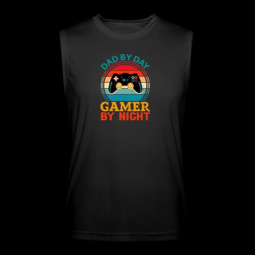 Dad By Day, Gamer By Night - Men’s Performance Sleeveless Shirt