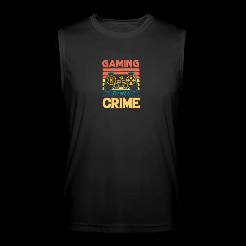 Gaming Is Not A Crime Tee - Men’s Performance Sleeveless Shirt