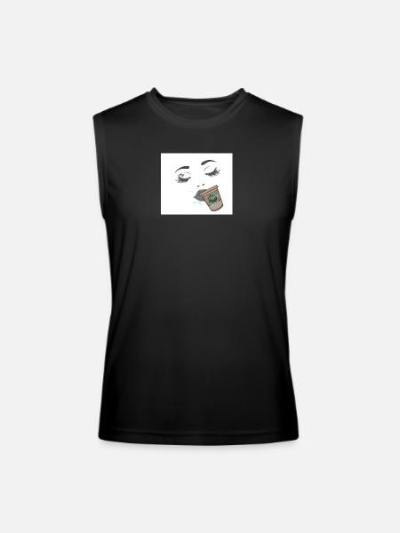 page 3 - Men’s Performance Sleeveless Shirt - black