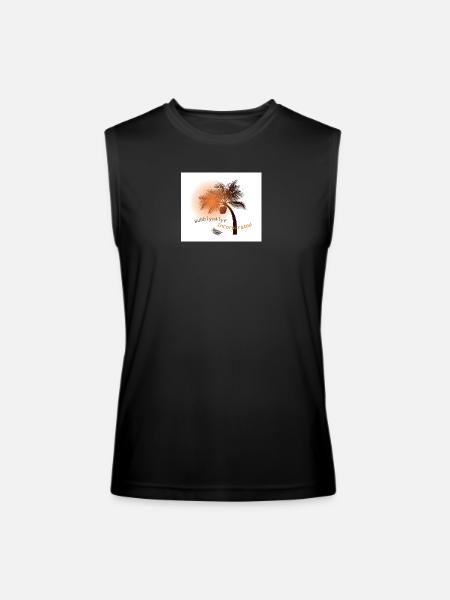 page 6 - Men’s Performance Sleeveless Shirt - black