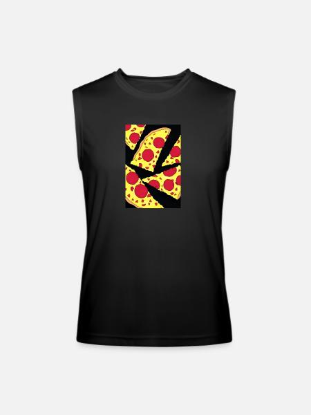 Slice of goodness - Men’s Performance Sleeveless Shirt - black