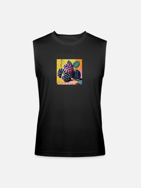 So fruity - Men’s Performance Sleeveless Shirt - black