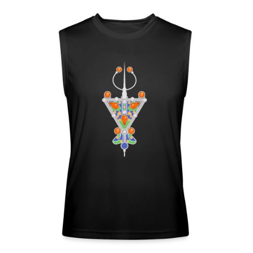 Amazigh: Tazerzit Heritage - Men’s Performance Sleeveless Shirt