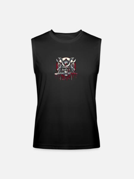 Samurai's Last Stand - Men’s Performance Sleeveless Shirt - black