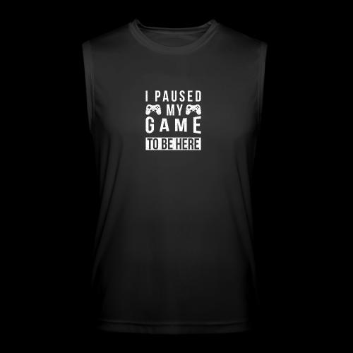 Two Controller I Paused My Game For You - Men’s Performance Sleeveless Shirt