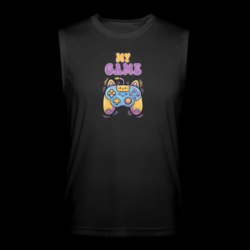 Kawaii Cat Controller - Men’s Performance Sleeveless Shirt