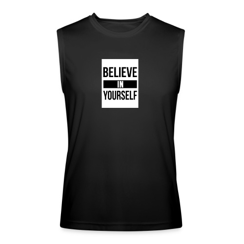 believe in yourself - Men’s Performance Sleeveless Shirt