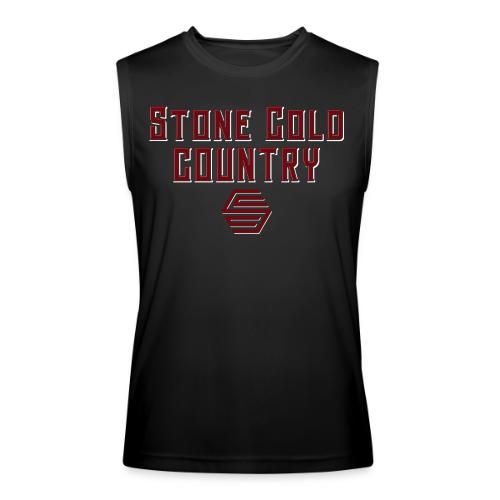 Stone Cold Country Band - Full Logo - Men’s Performance Sleeveless Shirt
