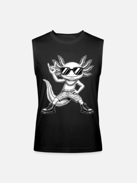 Sunglasses Salamander Rocker - Men’s Performance Sleeveless Shirt - black