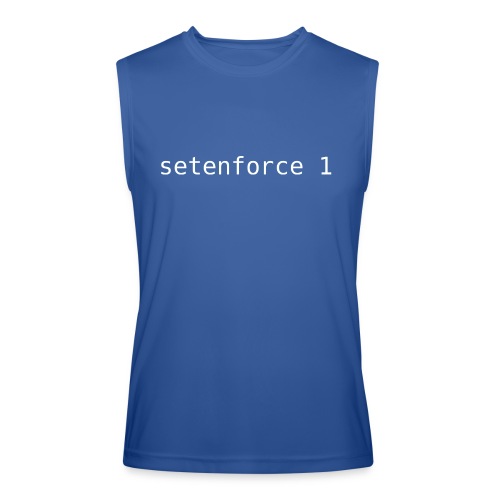 setenforce 1 - Men’s Performance Sleeveless Shirt