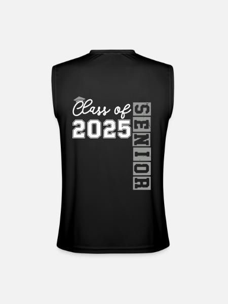 Class Of 2025 Senior  - Men’s Performance Sleeveless Shirt - black