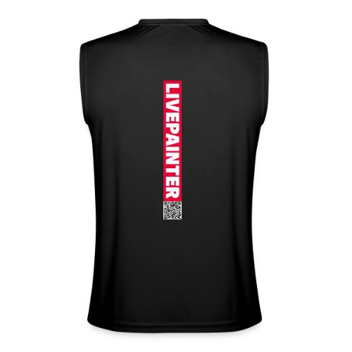 LIVEPAINTER Dancing Machine - Men’s Performance Sleeveless Shirt