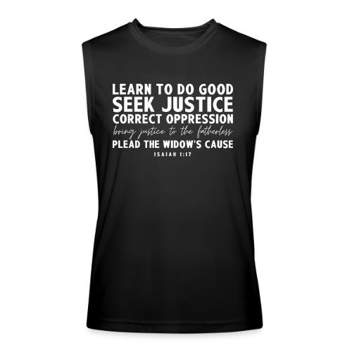 Isaiah 1:17- Howard County - Men’s Performance Sleeveless Shirt
