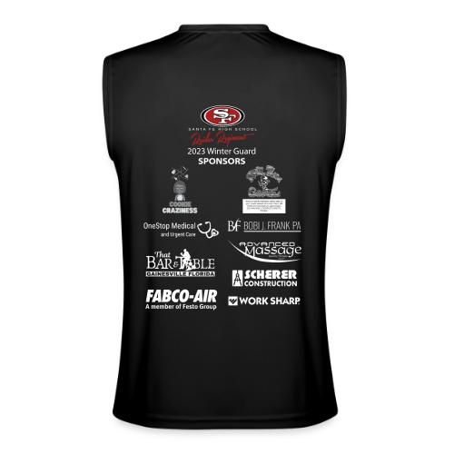 winterguard back 2023 - Men’s Performance Sleeveless Shirt