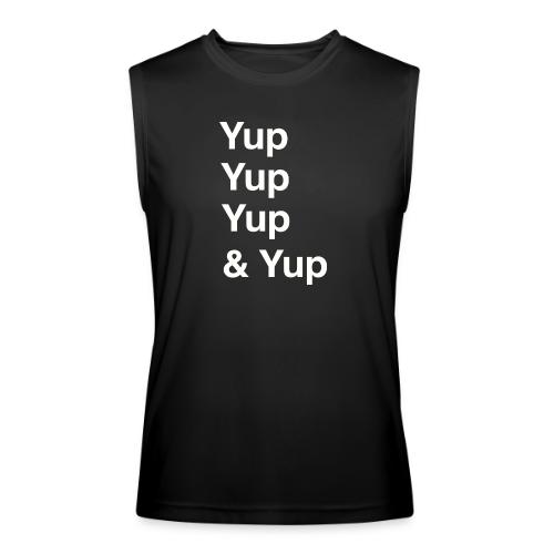 Yup, Yup, Yup & Yup - Men’s Performance Sleeveless Shirt