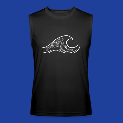Seal Wave (Front) MMoME.org (Back) - Men’s Performance Sleeveless Shirt