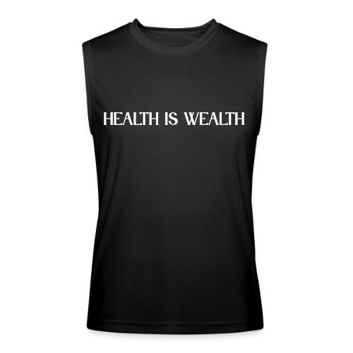 HEALTH IS WEALTH - Men’s Performance Sleeveless Shirt