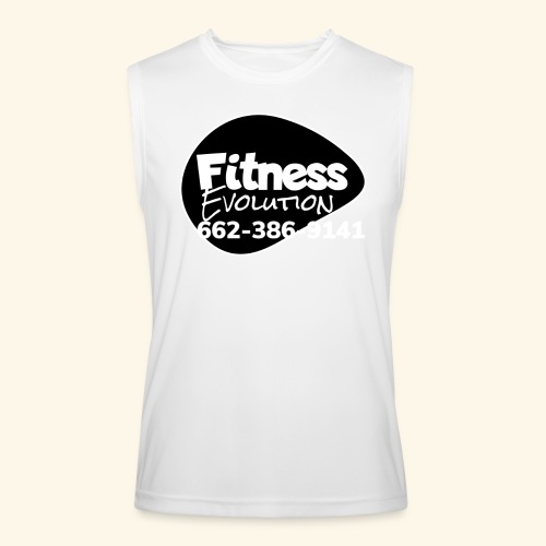 Fitness Evolution Workout Shirt Black - Men’s Performance Sleeveless Shirt