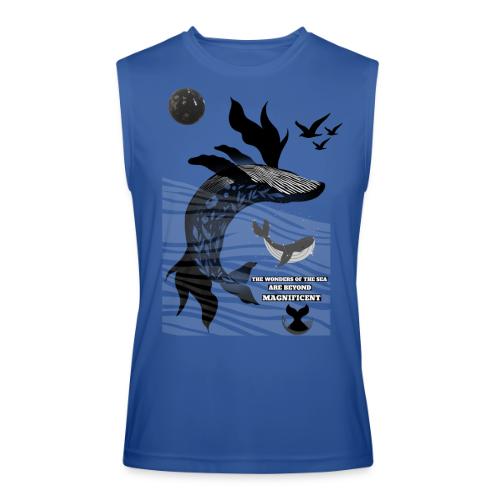 The Wonders Of The Sea - Men’s Performance Sleeveless Shirt
