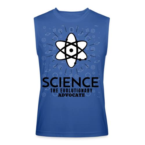 Science The Evolutionary Advocate - Men’s Performance Sleeveless Shirt