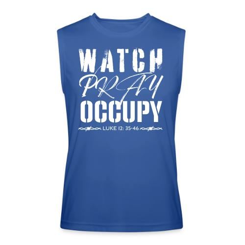 Watch Pray Occupy - Men’s Performance Sleeveless Shirt