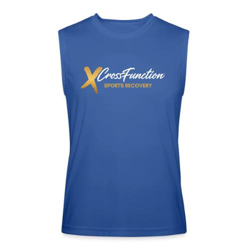 XF Sports Recovery Logo- White (Front Only) - Men’s Performance Sleeveless Shirt